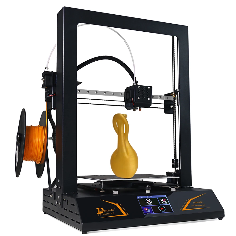 DMSCREATE DP6 3D принтер DIY kit линейная направляющая полностью металлическая рама