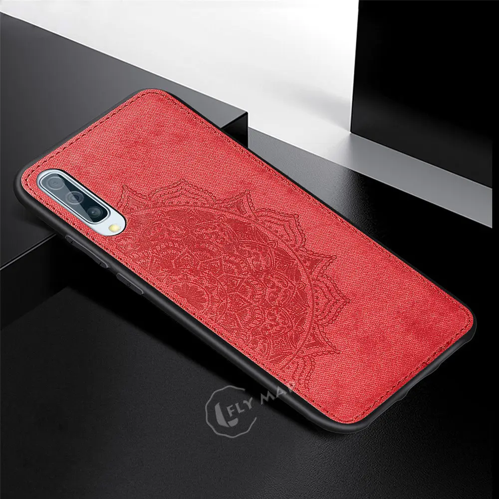 Тканевый силиконовый чехол для телефона Samsung Galaxy A50 A 50 2019 A505FN SM-A505FN SM-A505F/DS тканевый