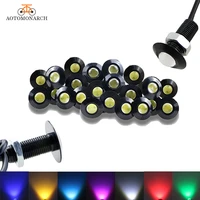 aotomonarch 100pcs led daytime running light eagle eye ultra thin 2 3cm drl super bright waterproof car styling for all cars ce