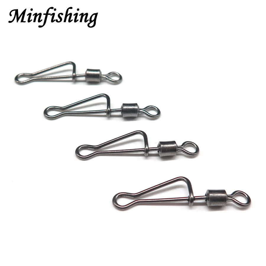 Minfishing 50 шт. Rolling поворотный с итальянской оснастки приспособления для рыбалки Рыбалка поворотный Accessorries