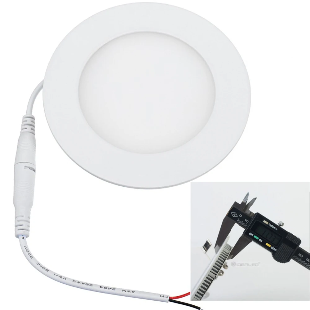 Затемняющий 4 дюймовый светодиодный панельный светильник DC12V фара автобуса 6W