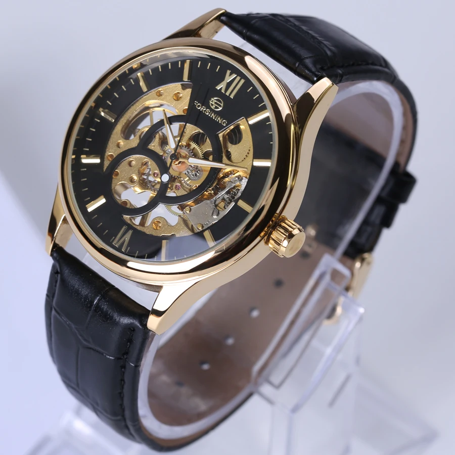 Часы наручные Forsining Мужские механические брендовые Роскошные в Королевском