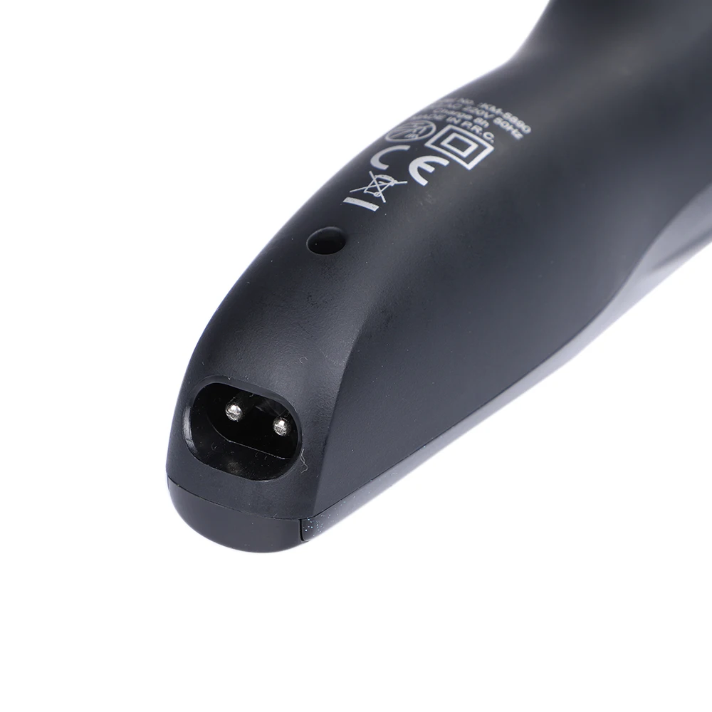 Kemei KM-5890 3 в 1 Мужская бритва для бороды электрическая Беспроводная Машинка для стрижки волос перезаряжаемая многофункциональная машинка для стрижки волос