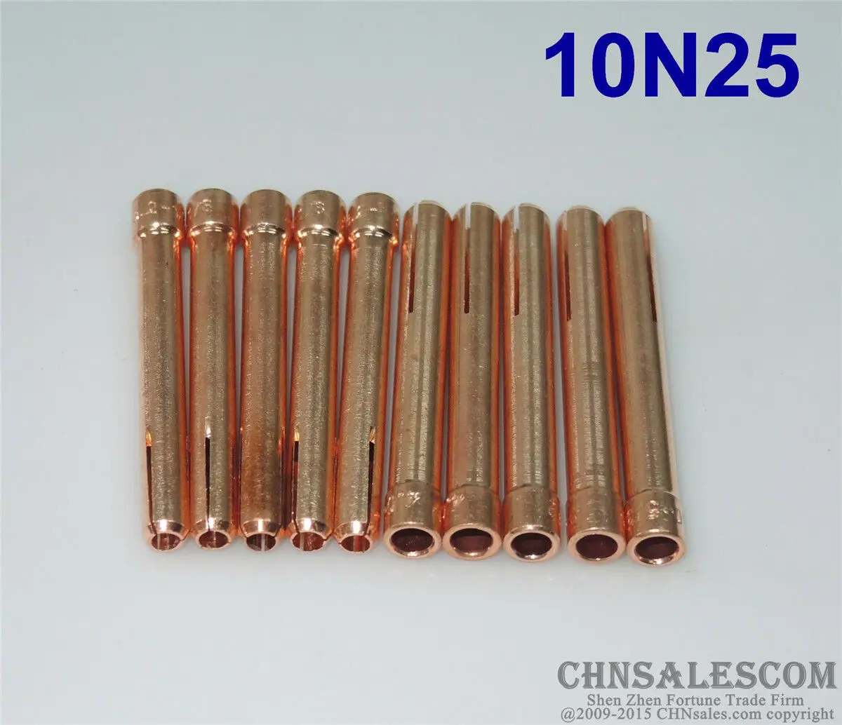 CHNsalescom 10 шт. 10N25 коллеты для сварочной горелки Tig WP 17 18 3 2 мм 1/8&quot|Сварочные сопла| |