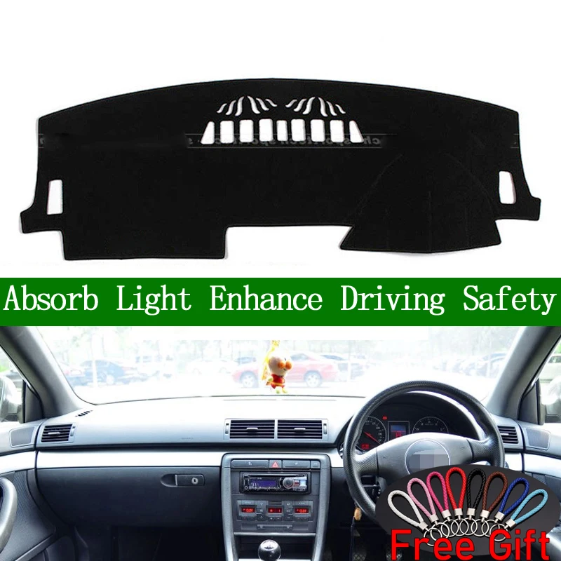 

For AUDI A4 A4L 2003 2004 2005-2008 Right Hand Drive Dashboard Cover Car Stickers Sun Shade Dash Mat Carpet Interior Accessories
