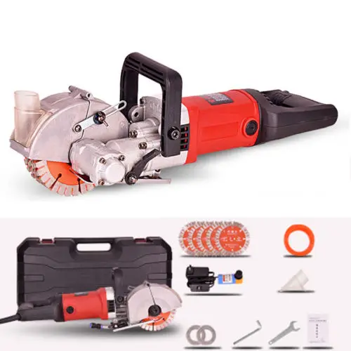 

220V 40mm Electric Wall Chaser Groove Cutting Machine Slotting Machine / Cleaner