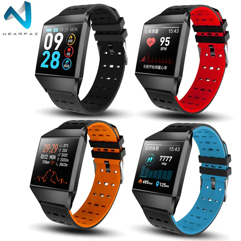 Wearpai W1C умные часы для мужчин новая мода FitnessTracker пульсометр умный Браслет outdoorsports