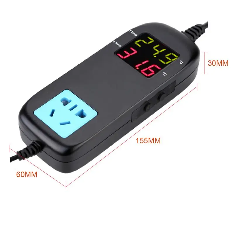 

New MH-2000 LED Digital Display Temperature Controller Electronic Thermostat Thermocouple Large Intelligent Thermostat