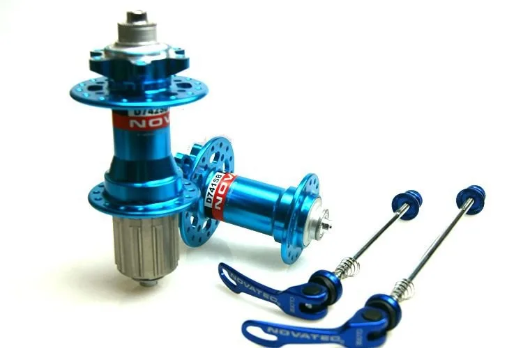 Novatec D741SB D742SB MTB горный велосипед концентратор 4 герметичный подшипник дисковый тормоз ступицы велосипеда 24 28 32 отверстия с QR