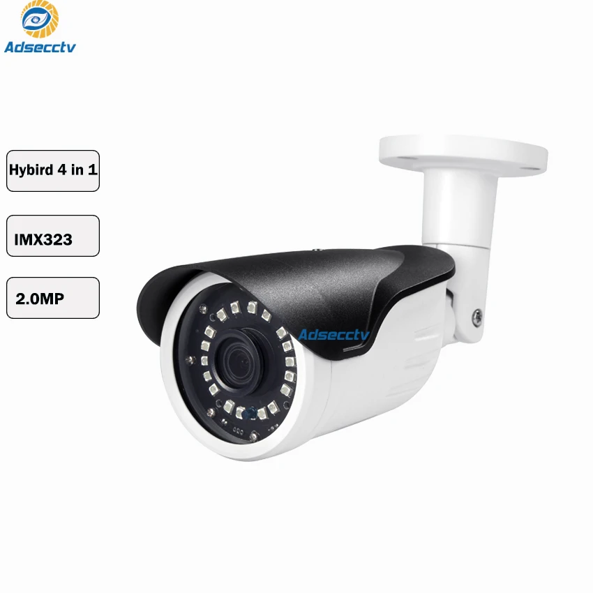 Погодозащищенная камера высокого разрешения 1080P Sony IMX323 Hybrid AHD TVI CVI CVBS с поддержкой