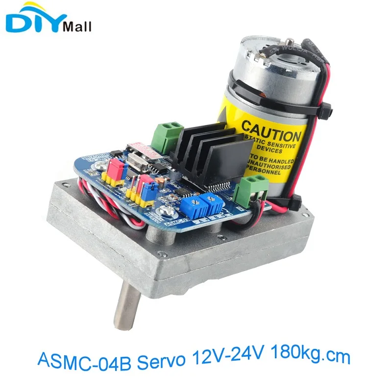 ASMC-04B Servo Консоль пластина PCB контроллер 12V 24V Robot серво ASMC-04A 110kg. См ASMC-04B 180kg. См высокий Мощность с большим крутящимся моментом для RC автомобиль Smart Quadcopter - Комплект: ASMC-04B Servo