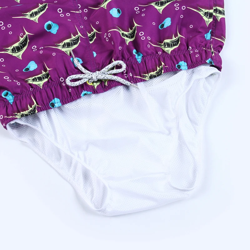 Летние пляжные шорты для отдыха мужские купальники купальник серфинга бермуды