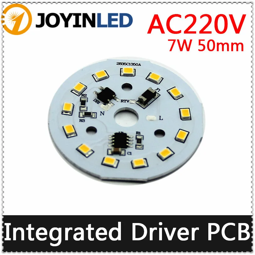 Светодиодные лампы с регулируемой яркостью интегрированный драйвер 2835 круглые