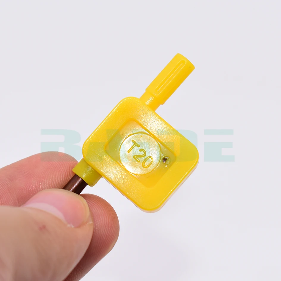 S2 отвертка T6 T7 T8 T9 T10 T15 T20 желтый флаг Ключ Torx отвертки гаечный ключ с открытым