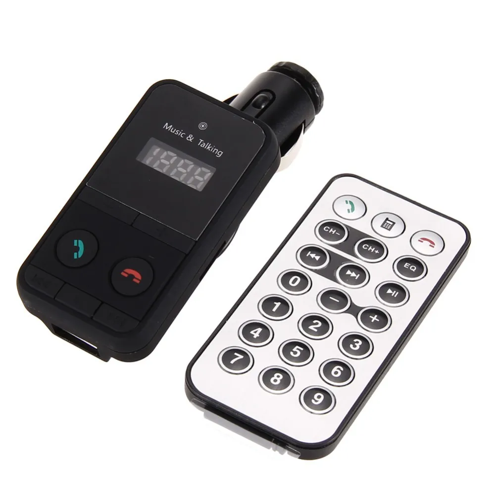 Bluetooth MP3 плеер беспроводной автомобильный FM передатчик с USB джек SD слот комплект