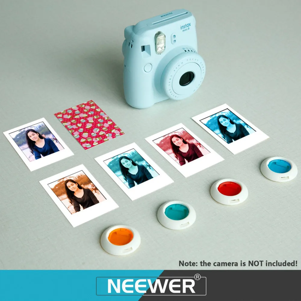 Набор пряди для камеры Neewer 10 в 1 Fujifilm Instax Mini 8/8s включая альбом объектив селфи