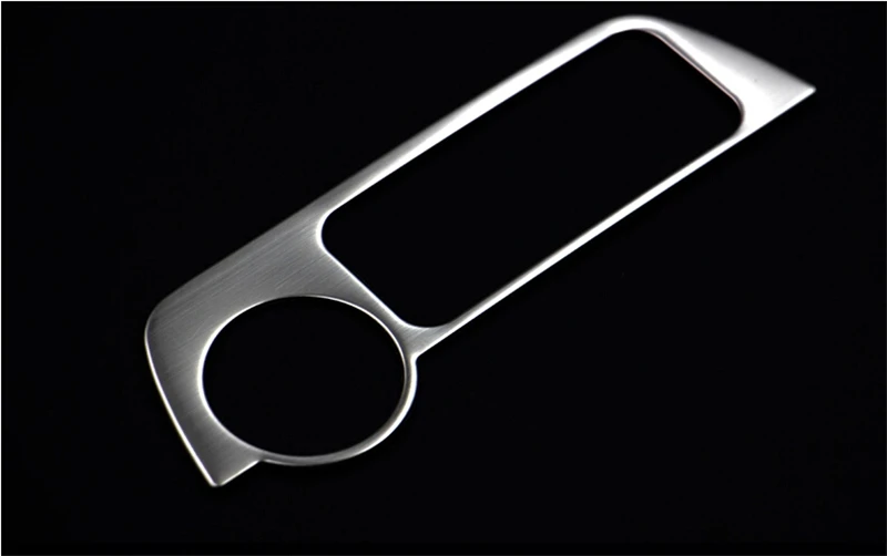 

Fit for Mitsubishi Outlander 2013 2014 the cigarette lighter panel sticker stainless steel trim auto accessories 1pc