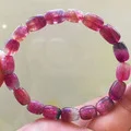 Сертификат Природных Красочные Турмалин Кварц кристалл 4-14 мм, круглые бусины чокер женщина мужчина Одежда высшего качества изделия AAAAA
