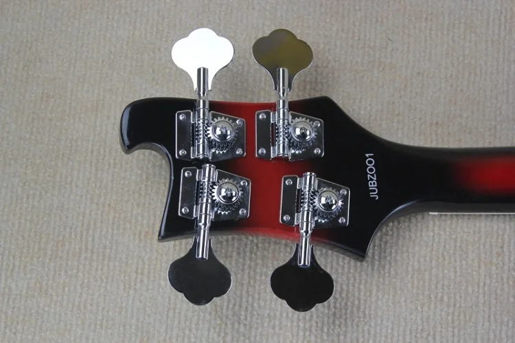 Подлинная Ricken backer 4 струны бас Винтаж sunburst высокое качество хорошее хромовое