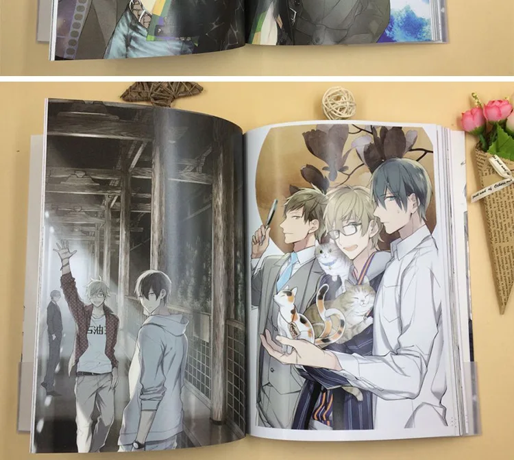 Аниме десять граф Artbook Shirotani Tadaomi Kurose Riku Fanart каталог брошюр иллюстрации артбук альбом фотографии подарок косплей