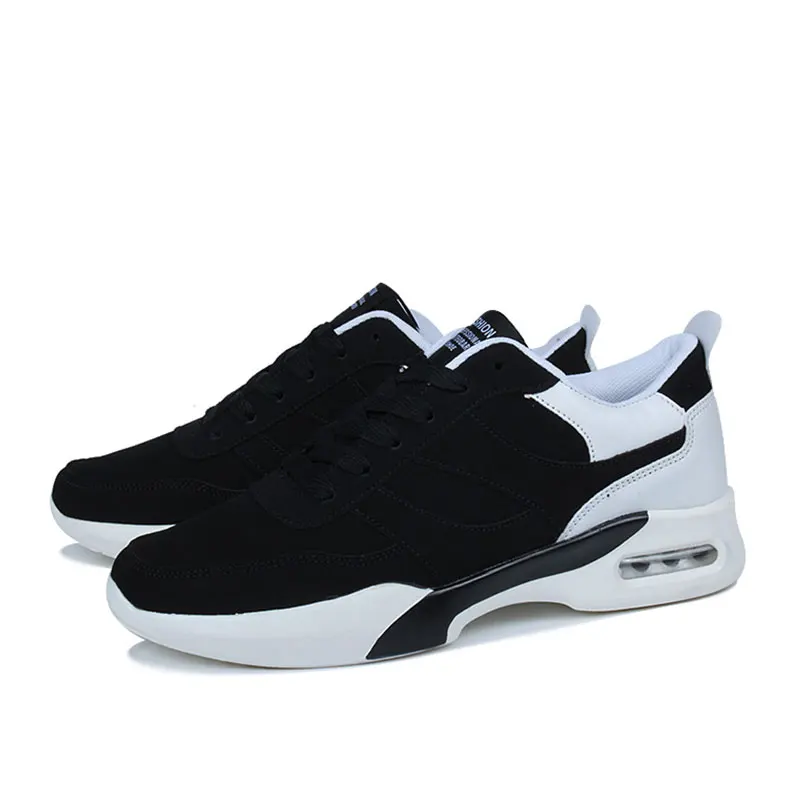 AYHKE Spring Summer Men Shoes Casual Sneakers Damping Air Cushion Black Red Male Footwear Comfort | Обувь