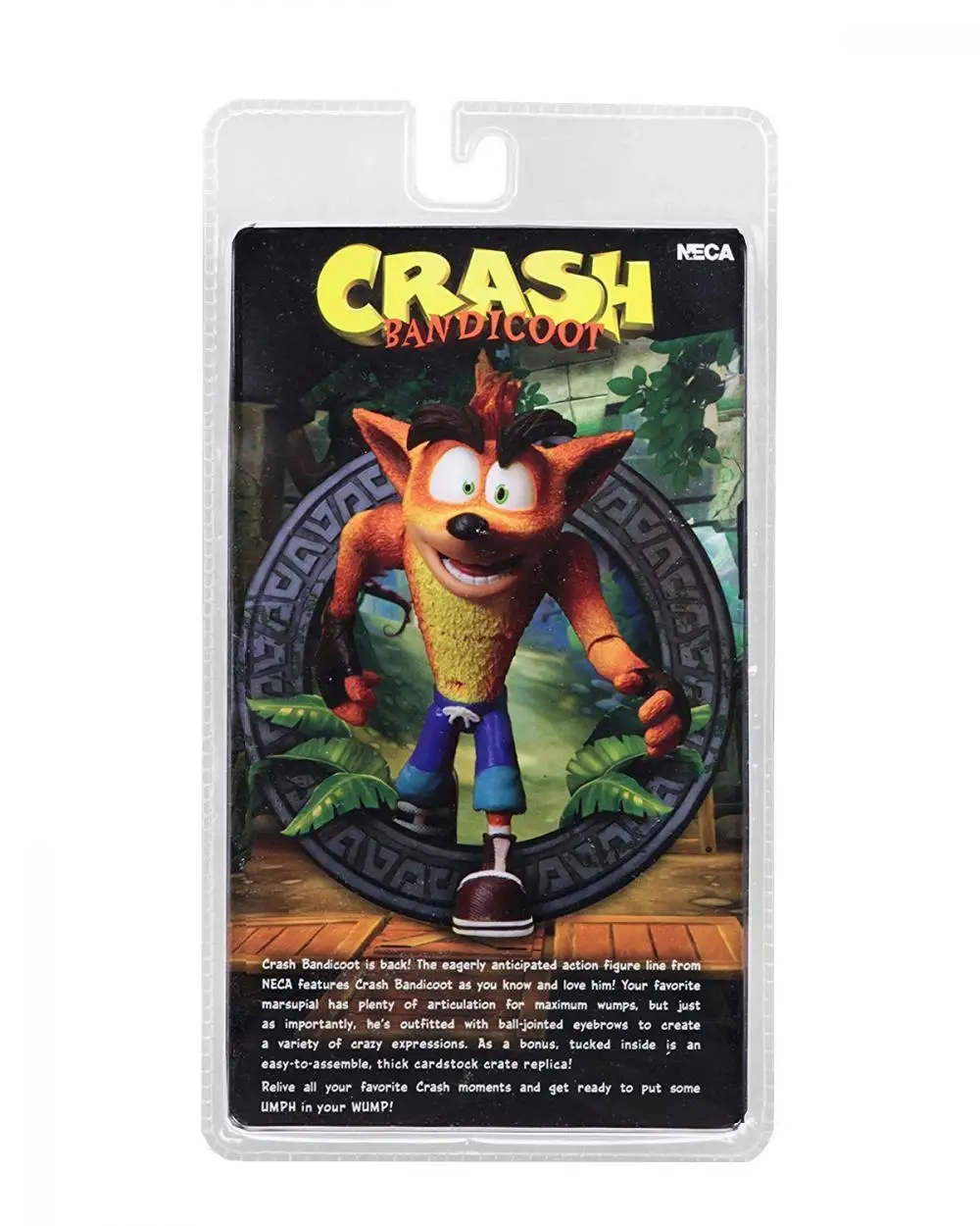 Оригинальная игра NECA Crash Bandicoot Sane Trilogy ПВХ фигурка Коллекционная для детей игрушки