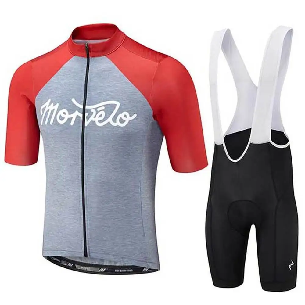 2019 Лучший летний комплект Джерси для велоспорта MORVELO мужской профессиональный