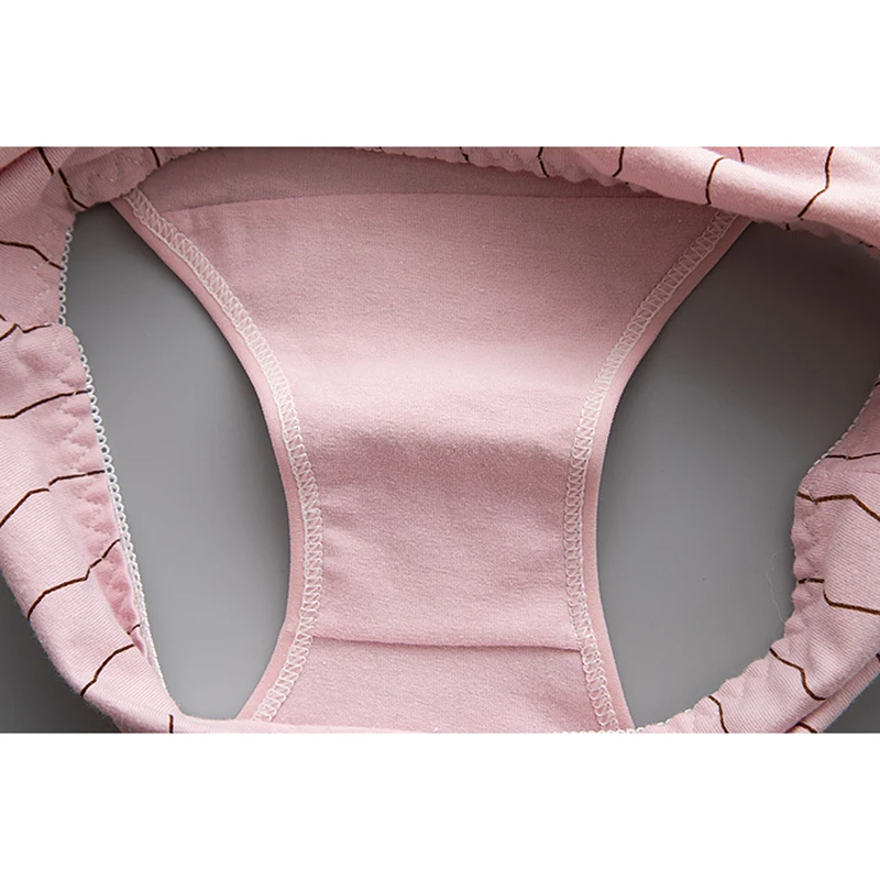 5 шт./партия модные женские трусики с милым выражением женское хлопковое нижнее