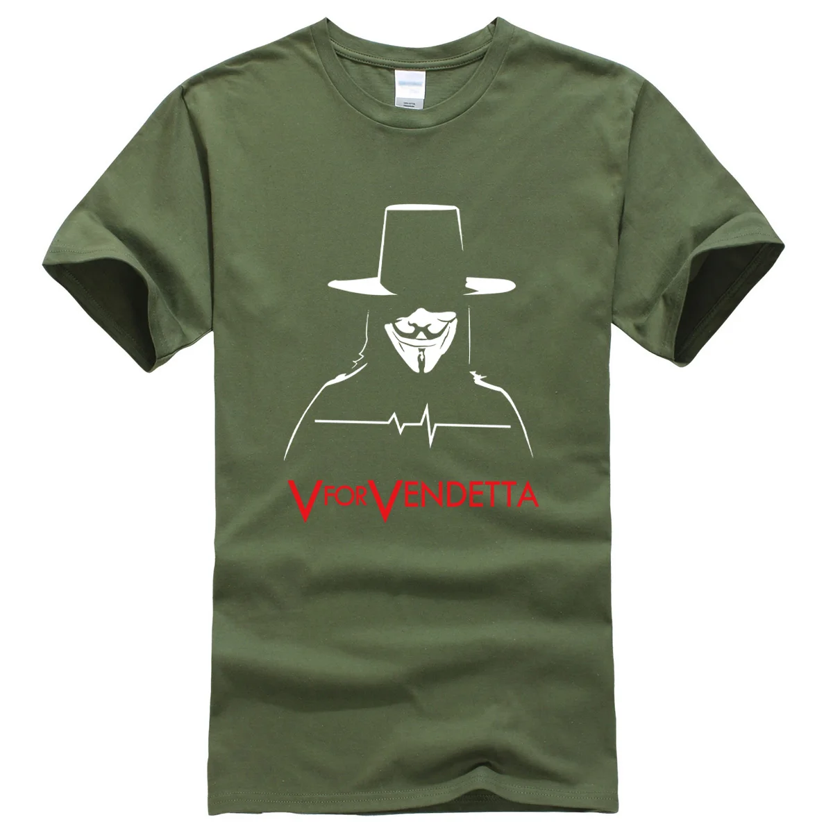 Мужская футболка V for Vendetta хит продаж уличный трикотаж для фитнеса скейтборда хип
