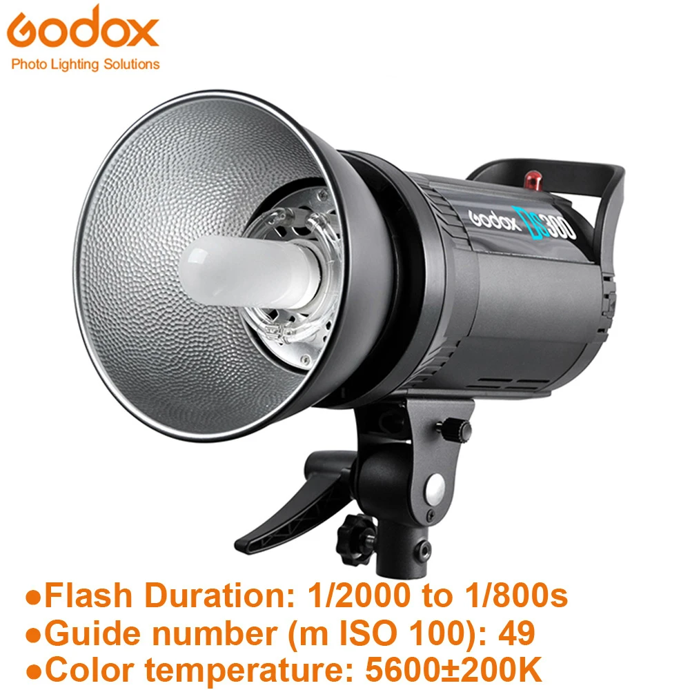 Godox DS200 200Ws фотостудия стробоскоп вспышка лампа головка 200 Вт 110В-220В | Электроника