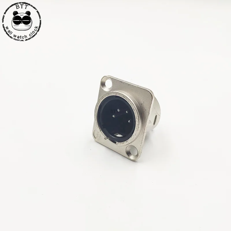 Фото Металлический разъем XLR для микрофона 3/4/5/6/7 Pin гнездовые Аудиоразъемы 3P 4P 5P 6P 7 P Металлический разъем XLR для микрофона 3/4/5/6/7 Pin гнездовые Аудиоразъемы 3P 4P 5P 6P 7 P