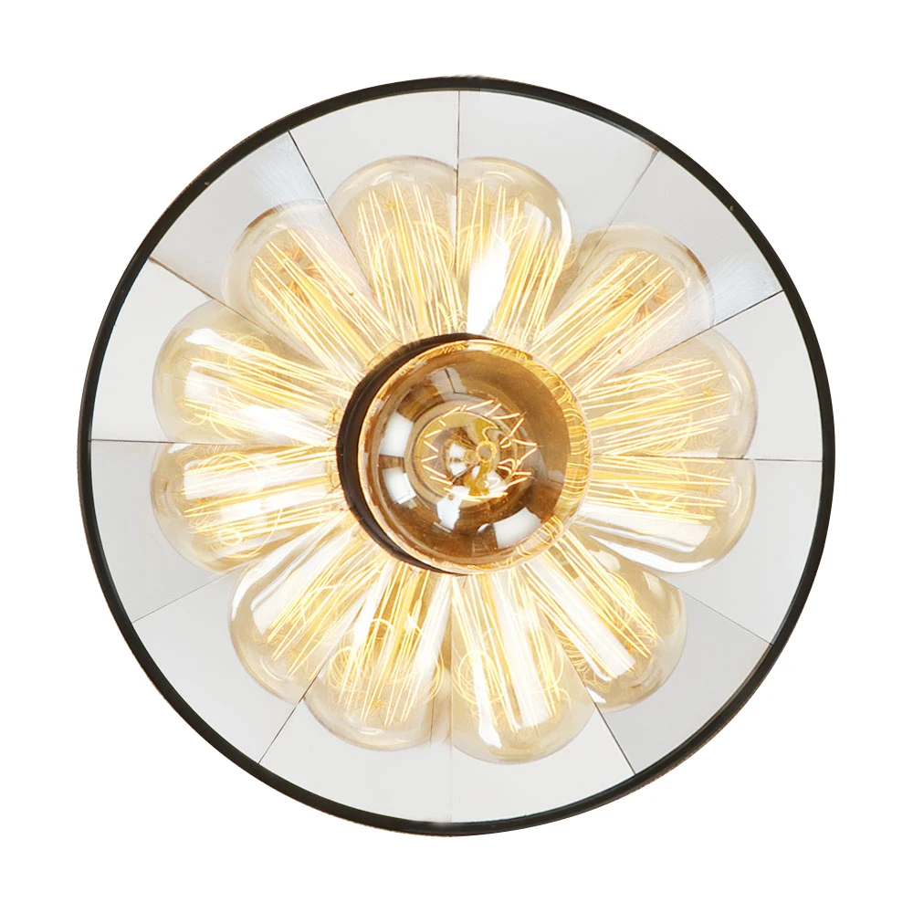 Черные винтажные Регулируемые Настенные светильники в ретро стиле Длинные из