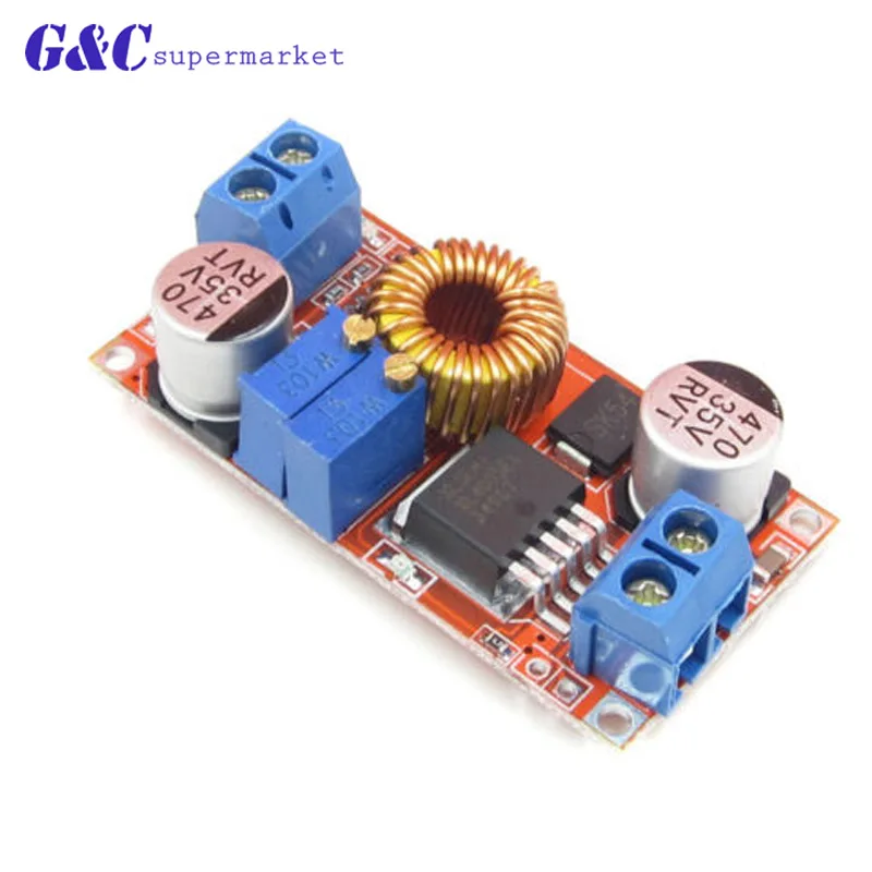 XL4015 5A DC 4 38 V Шаг вниз Регулируемый Питание модуль светодиодный литиевых Зарядное