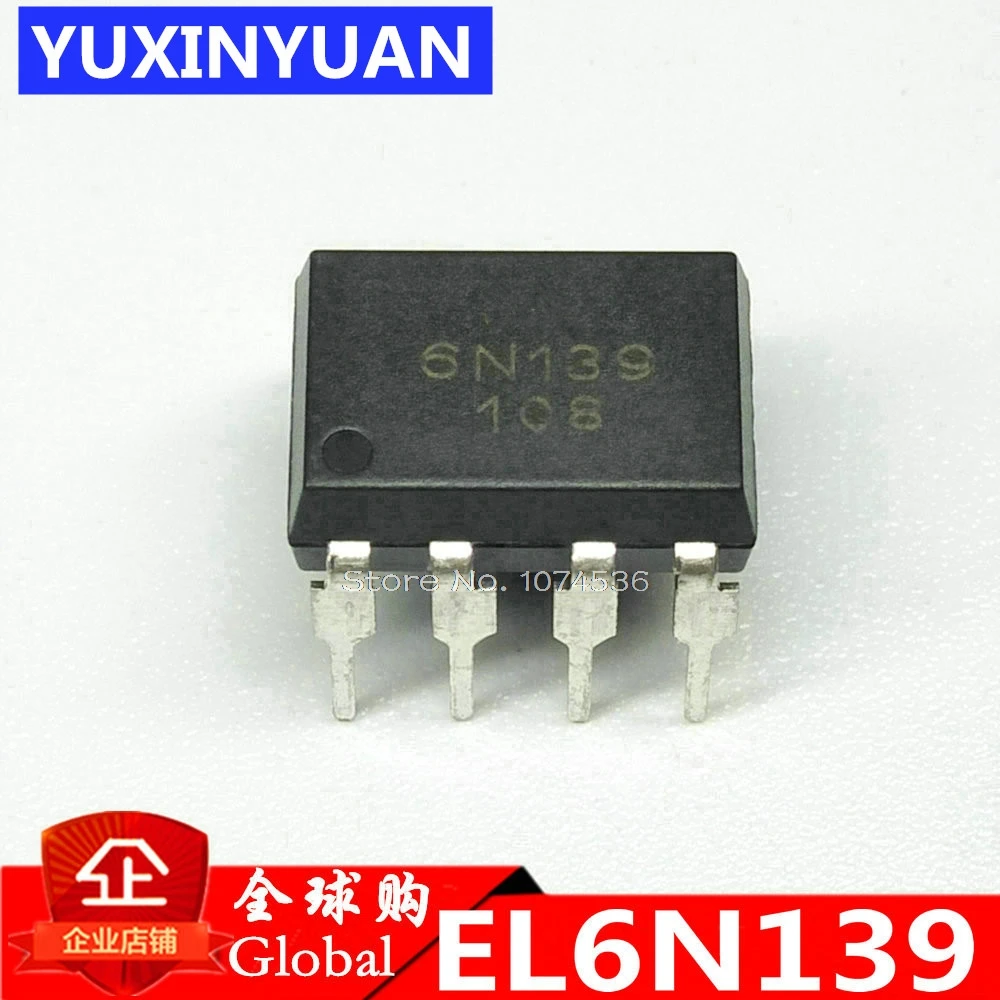 6n139 EL6N139 световая Муфта в DIP8 оптоизолятор фотоэлектрическая муфта 10 шт./лот |
