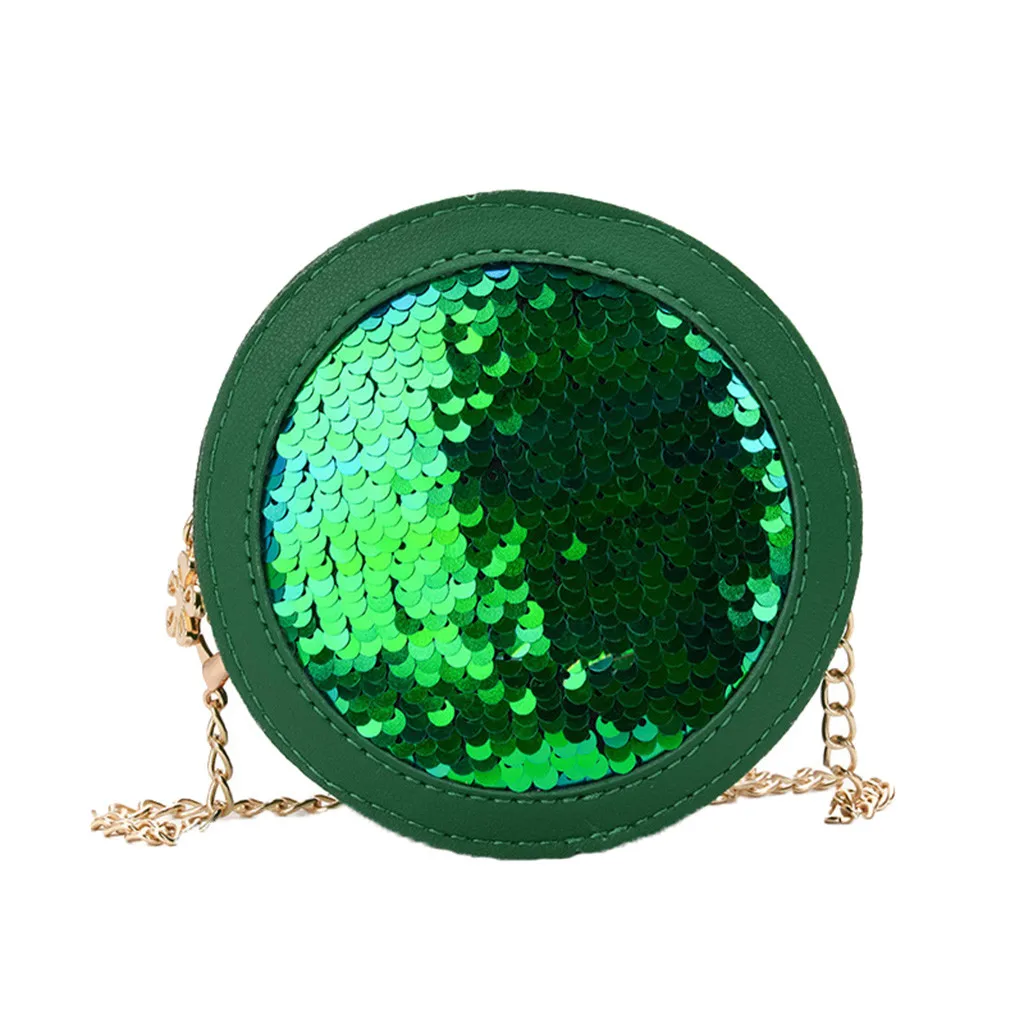 Сумки MOLAVE милые сумки для детей новая круглая сумка через плечо с блестками мини