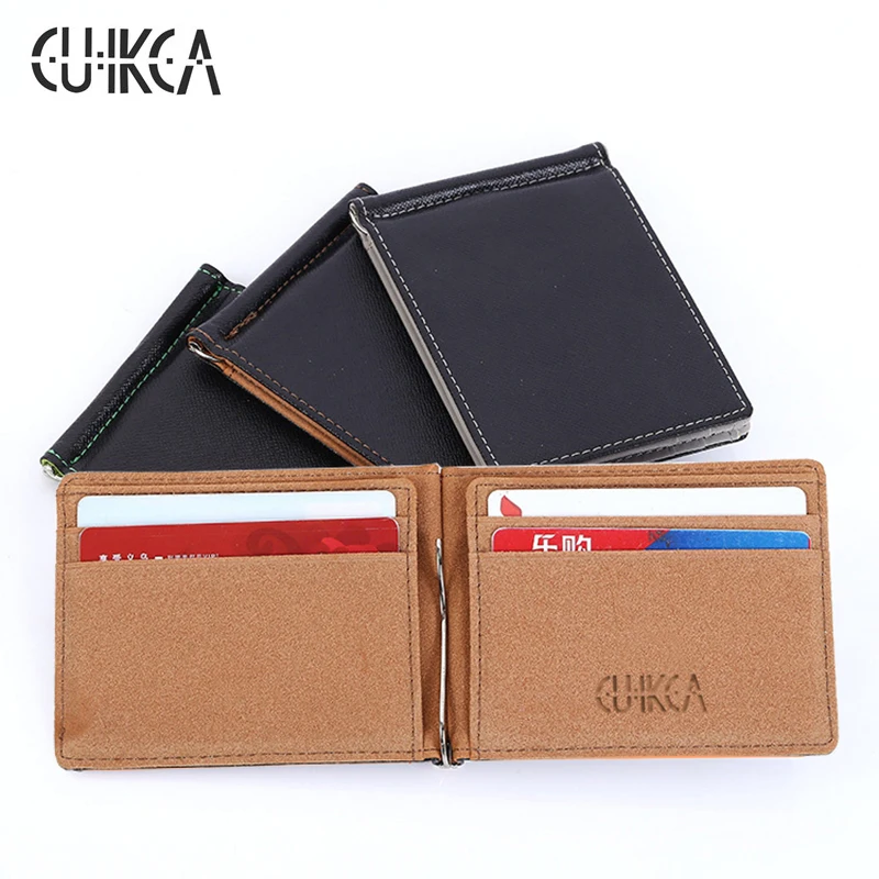 Новое поступление высокое качество искусственная кожа + замша мужские кошельки