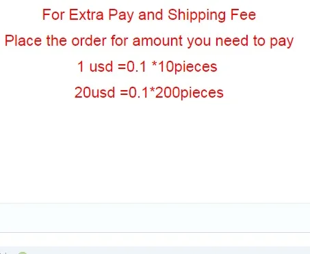 

Lightaling Additional Pay & Order Resend