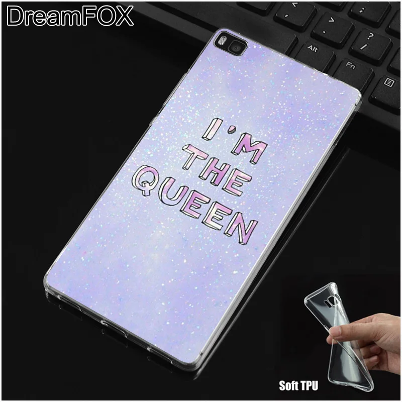 DREAMFOX M342 Мягкий силиконовый чехол из ТПУ с мраморной королевой для huawei P8 P9 P10 Lite Plus