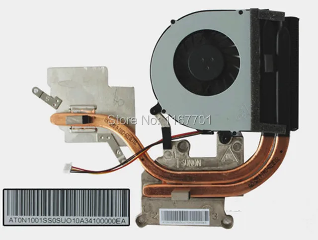 Новый оригинальный радиатор охлаждения ноутбука/ноутбука радиатор/вентилятор