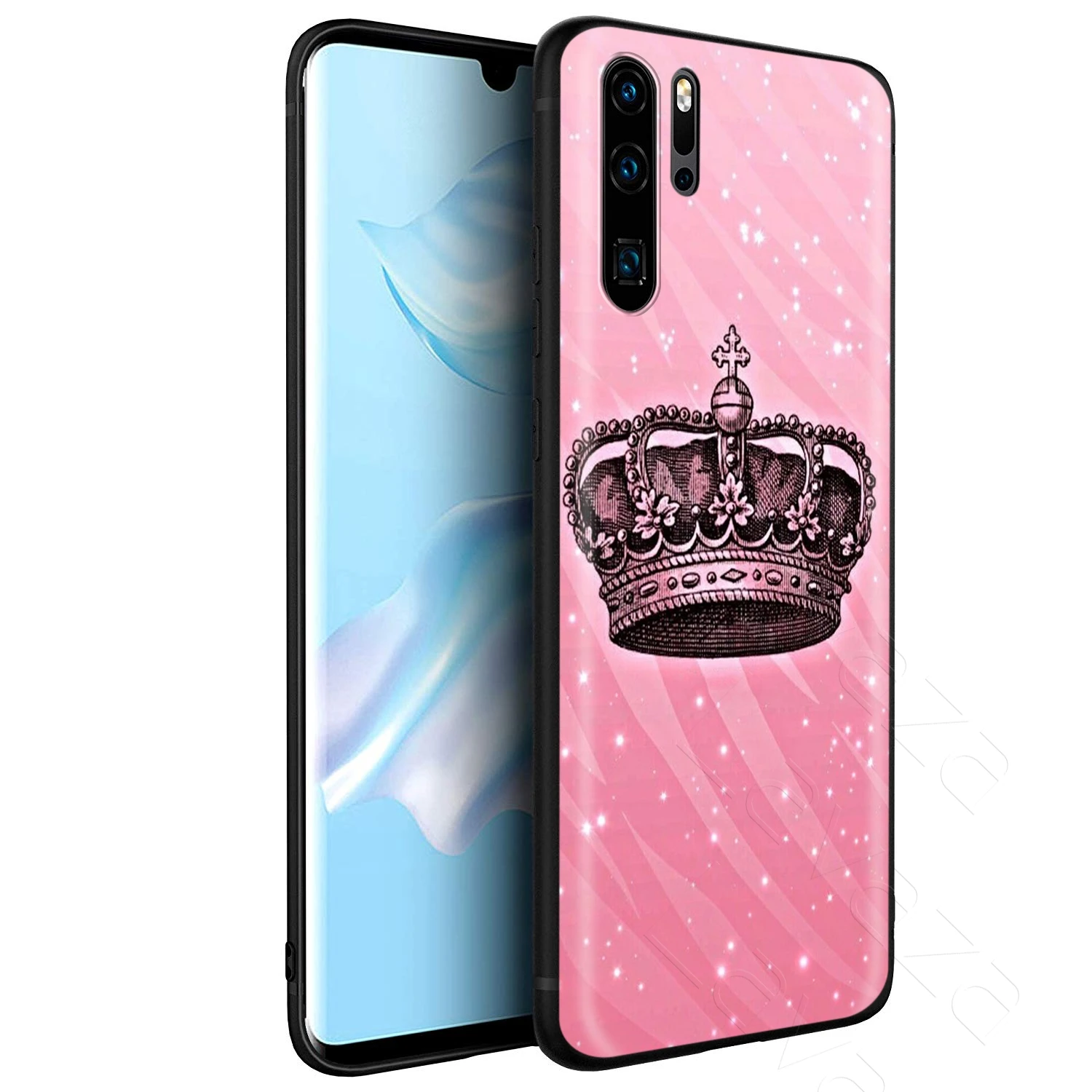 Lavaza Princess Crown Case for Huawei Mate 30 20 Honor 6a 7a 7c 7x 8C 8x 9 10 Nova 3i 3 Lite Pro Y6 2018 |