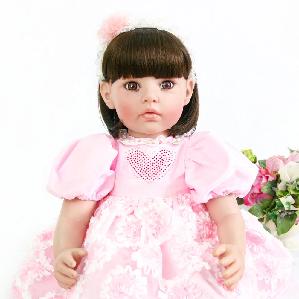 Bebe Reborn Baby Doll little gir модные куклы принцессы для новорожденных детские игрушки