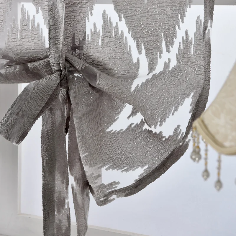 Кухонные Короткие шторы NAPEARL римские жаккардовые для окна в полоску кафе балкона