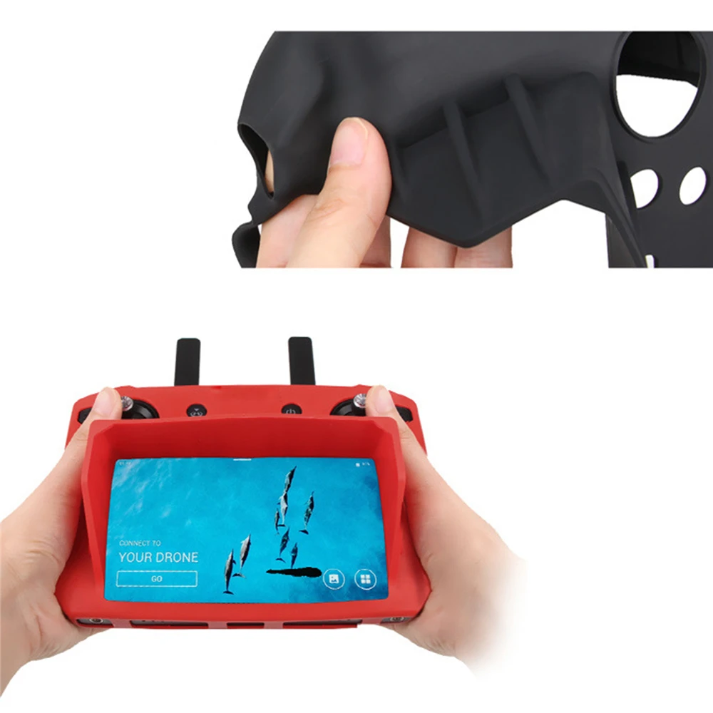 Силиконовый чехол с/без солнцезащитного козырька для DJI Mavic 2 Pro/контроллер