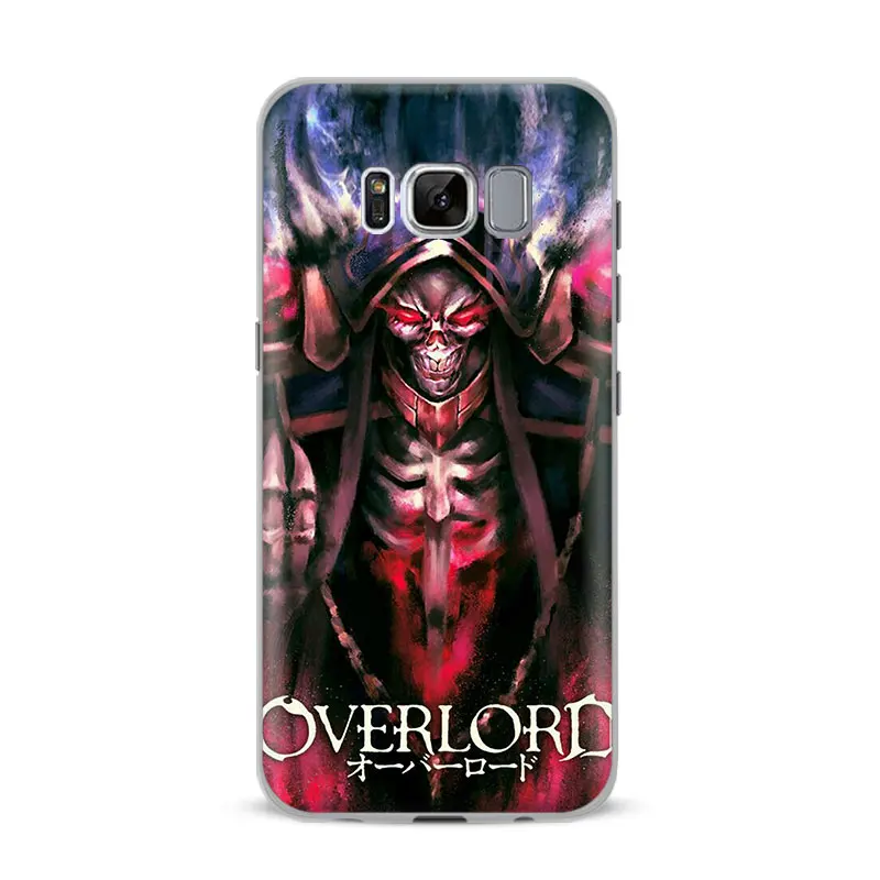 OVERLORD Аниме Манга чехол для телефона в виде ракушки для samsung Galaxy S4 S5 S6 S7 край S8 S9 Plus Note 8 на возраст 2, 3, 4, 5, A5 A7 J5 J7