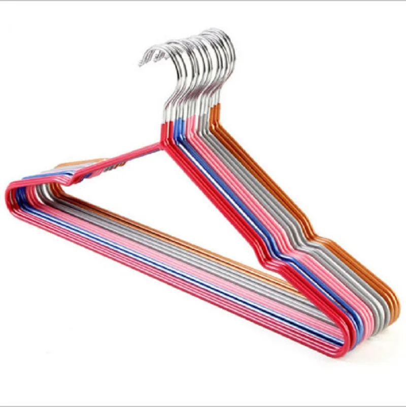 Новый сверхпрочный 10 шт Серебряный металлический провод пальто одежда рубашка