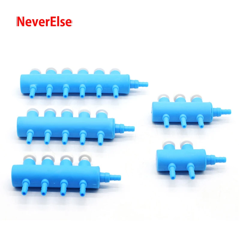 

Aquarium Air Flow Control Valve Distributor Splitter Fish Tank Air Pump Accessories for Air Tube Pipe Hose Split-flow Connector