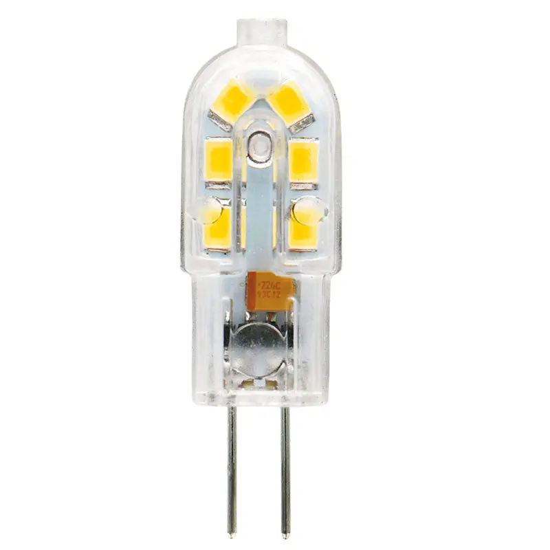Светодиодная мини лампа G4 SMD2835 5 шт. сменная галогенная с молочным/прозрачным