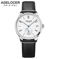 agelocer luxury brand fashion women watches genuine leather watch automatic watch 1202a1
