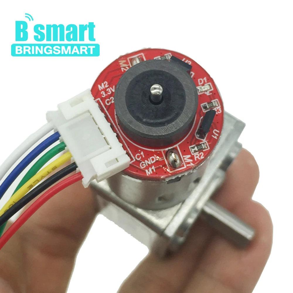 Низкоскоростной червячный кодировщик электродвигателя постоянного тока Bringsmart 6