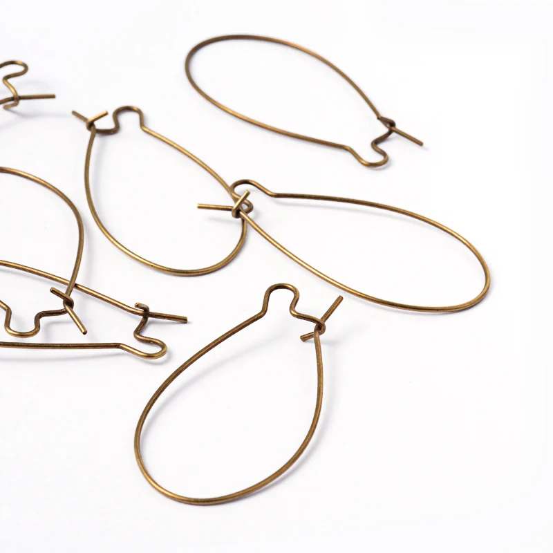 4 вида цветов латунные серьги кольца компоненты провода для ушей в почках ювелирные изделия без свинца